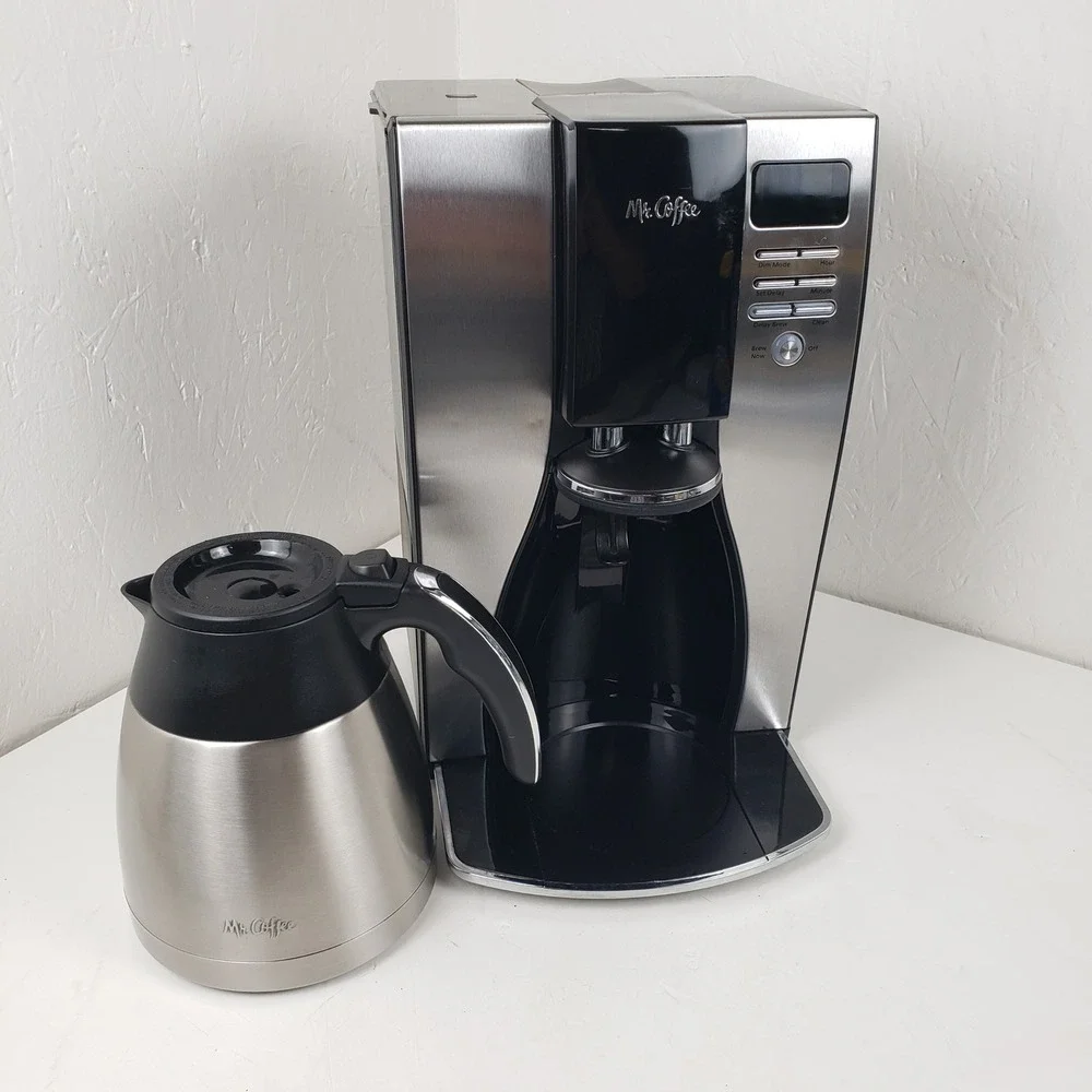 Mr. Coffee BVMC-PSTX91 10-Cup Thermal Programmable Coffee Maker Stainless Black